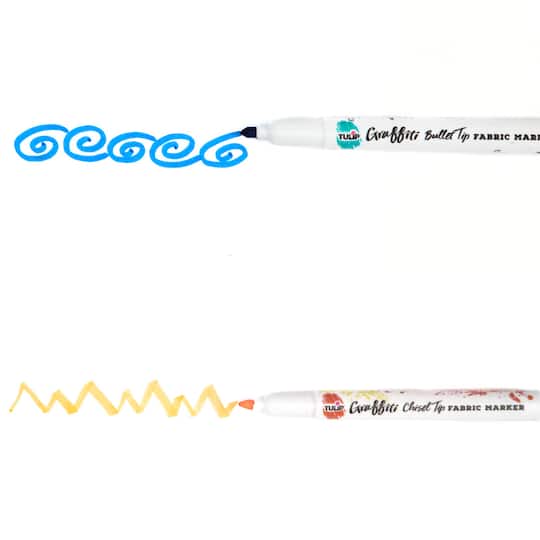Tulip® Graffiti Fabric Markers™ Bright